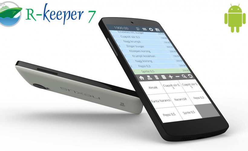 RKeepeR Kézi Pincér Terminálok már Android-on is